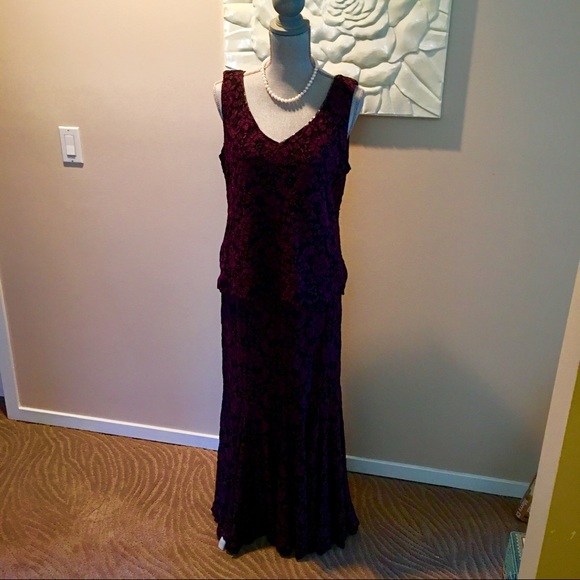 💕Formal Beaded Lace Skirt, Top, Jacket Set 💕 - Picture 2 of 8